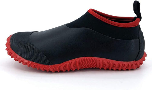 SYLPHID Men's Garden Shoes Women's Rain Shoe Waterproof Neoprene Camp Booties for Camping, Lawn Care, Gardening and Yard Work