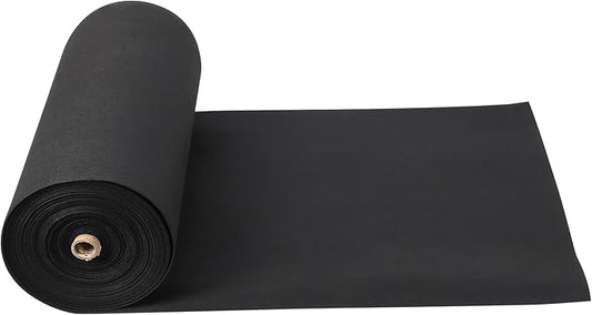 Towallmark Geotextile Landscape, 4ft x 50ft & 6oz Geotextile Fabric, PP Drainage 350N Tensile Strength & 440N Load Capacity, for Driveway & Road Stabilizationr, Erosion Control, French Drains