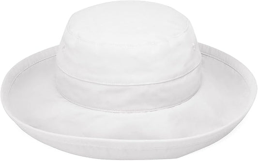 Wallaroo Hat Company Women’s Casual Traveler Sun Hat - UPF 50+ Sun Protection, Wide Brim, Packable, Adjustable, Medium