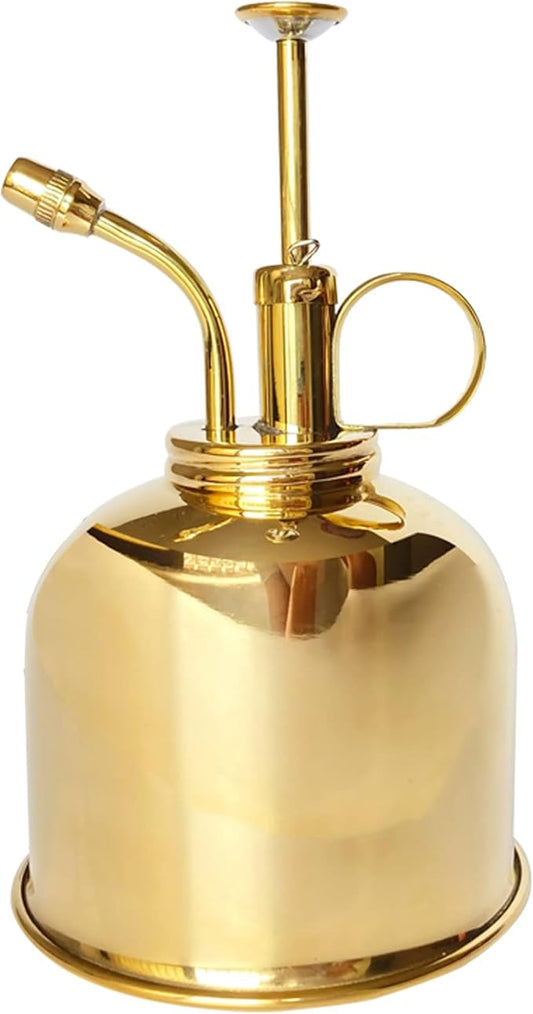 Brass Golden Spray Lianshi can Plant Spay Bottle Inner Flower Spray Mister 300ml/10.56 oz 1pcs/Lot