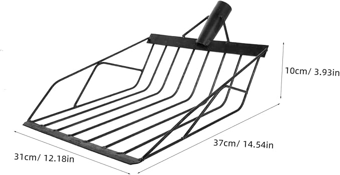 Milisten Farm Agricultural Tool Collect Maize Grain Shovel Sifting Shovel Trowel