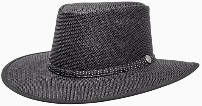 American Hat Makers Cabana Wide Brim Sun Hat | Handcrafted, Breathable, UPF 50 & Water-Resistant | Perfect for Outdoors
