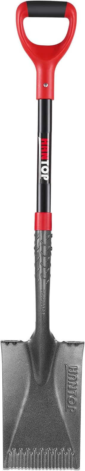 Spade Shovel Garden Flat Trenching Shovel for Digging Gardening Planting Edging, 43 inches