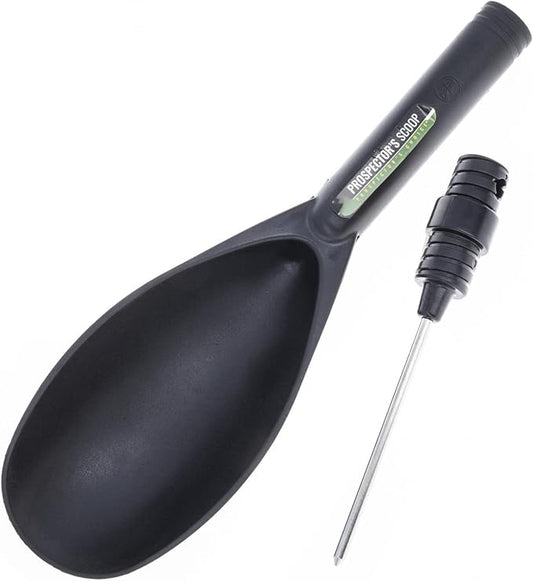 ASR Outdoor Metal Detector Plastic Sand Scoop with Steel Probe for Metal Detecting