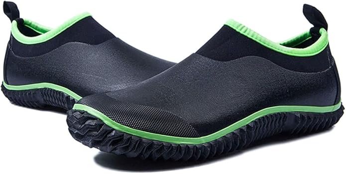TENGTA Unisex Waterproof Garden Shoes Womens Rain Boots Mens Car Wash Footwear