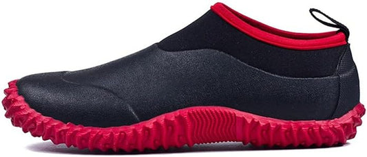 TENGTA Unisex Waterproof Garden Shoes Womens Rain Boots Mens Car Wash Footwear