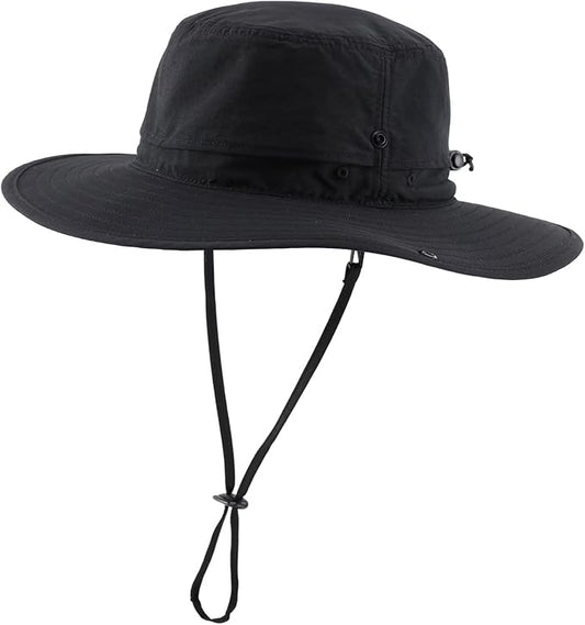 Connectyle Sun Hat for Men Women Outdoor UV Protection Safari Hat for Fishing Hiking Gardening Breathable Cowboy Hat UPF50