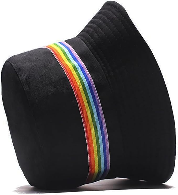 Malaxlx Bucket Hat Beach Sun Hat Fishing Hat for Women Men, Outdoor Travel Reversible Double Side Wear Fisherman Hat