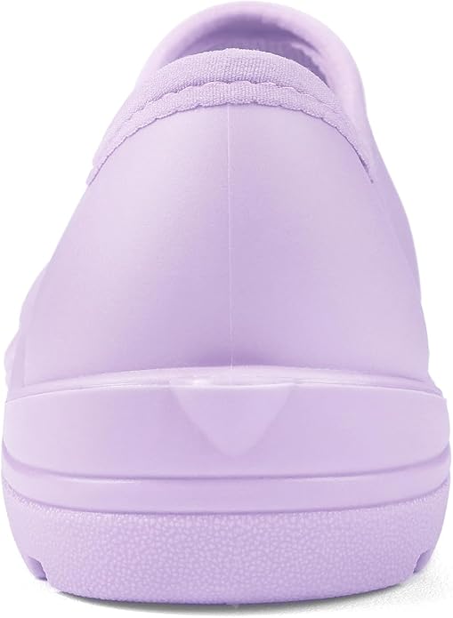 DKSUKO Waterproof Garden Shoe for Women Outdoor Slip-On Rain Boots Short Ankle Work Shoes and Garden Clogs with Comfort Insole