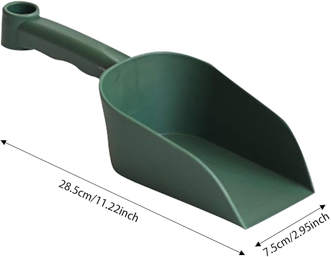 Gardening Shovel - Garden Hand Scoops | Gardening Hand Trowel | Succulent Soil Shovel | Agricultural Hanging Shovel | Soil Scoop Garden Tool for Flower Vegetables Soil Transplanting, M