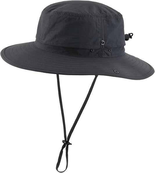 Connectyle Sun Hat for Men Women Outdoor UV Protection Safari Hat for Fishing Hiking Gardening Breathable Cowboy Hat UPF50