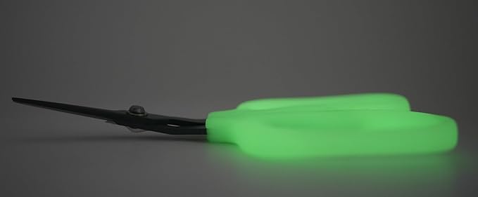 Obsidian Drake Pro Hort Trimming Scissors - Non-Stick Fluorine L-Shape Blade - Glow in the Dark - by Common Culture