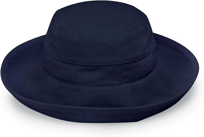 Wallaroo Hat Company Women’s Casual Traveler Sun Hat - UPF 50+ Sun Protection, Wide Brim, Packable, Adjustable, Medium