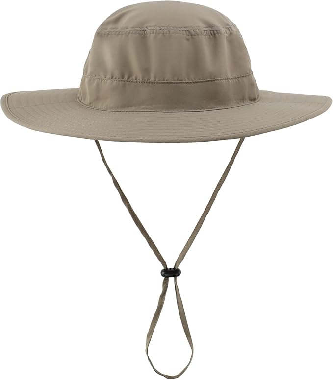 Home Prefer UPF50 Mens Sun Hat with Neck Flap Quick Dry UV Protection Cap Womens Wide Brim Fishing Hat Neck Flap Beach Garden