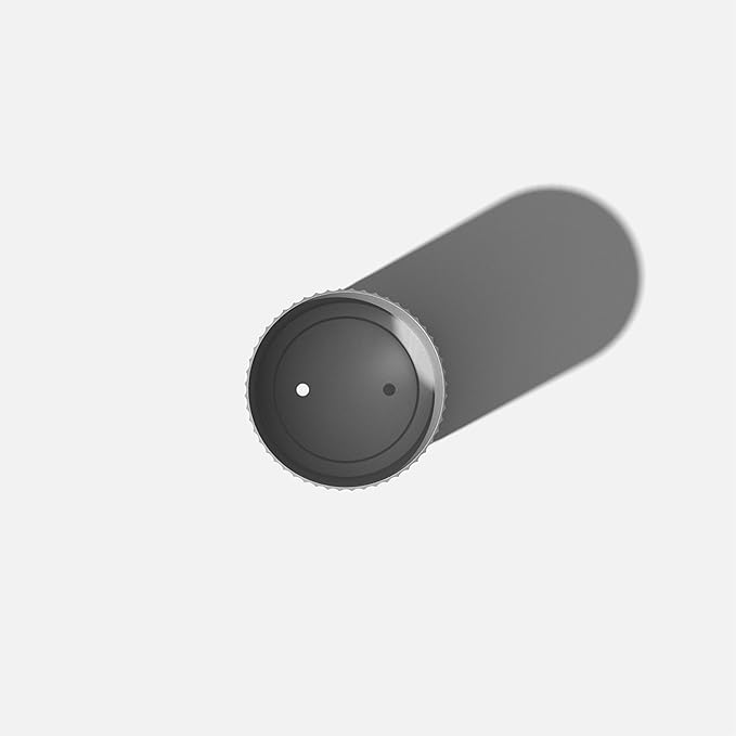 Veradek Demi Series Round Planter w/Stand for Porch/Patio | Durable Plastic-Stone Composite & Wooden Stand | Modern Décor for Tall Plants, Flowers