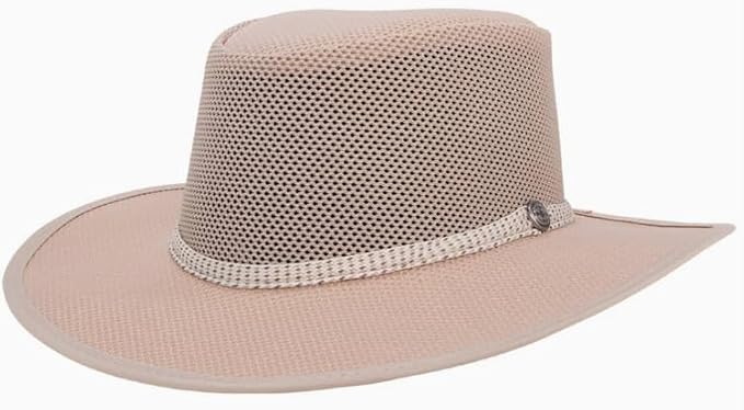 American Hat Makers Cabana Wide Brim Sun Hat | Handcrafted, Breathable, UPF 50 & Water-Resistant | Perfect for Outdoors
