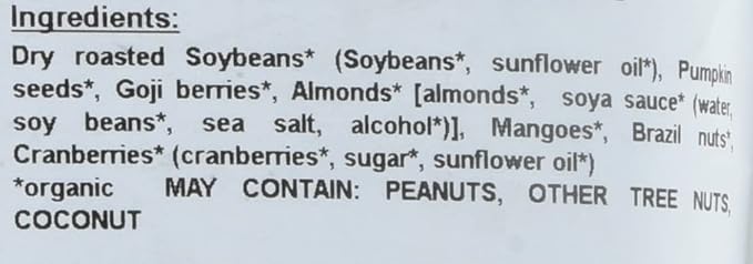 Yupik Organic Kathmdu Mix, 1 lb (16 oz), USDA Certified, Gluten-Free, Vegan, Non-GMO, Colorful Dried Fruit, Seeds, Beans, & Nuts with Goji Berries, Mango, Brazil Nuts, Pumpkin Seeds, & Tamari Almonds