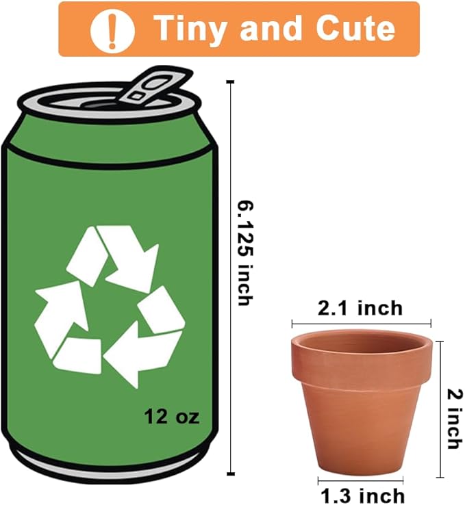 Riseuvo 32pcs 2" Small Mini Terracotta & Clay Pot Planter - Cactus Flower Nursery Terra Cotta Pots with Drainage, Perfect for Indoor/Outdoor Plants, Crafts