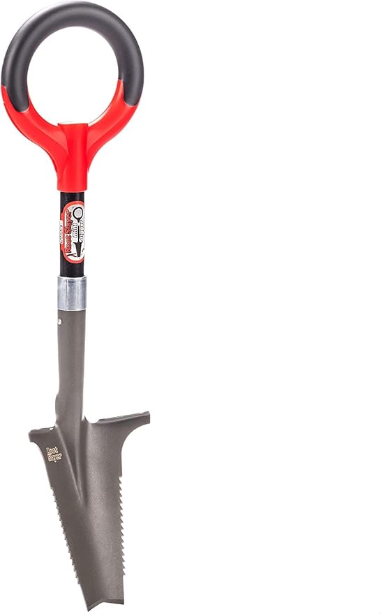 Root Slayer 22411, Mini-Digger Shovel, Red