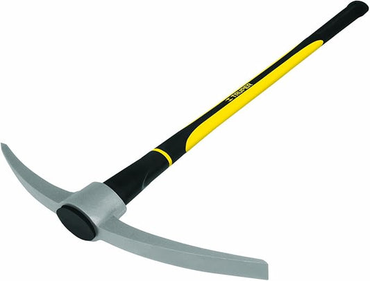 Truper 31646 Railroad Pick, Fiberglass Handle, 6-Pound, 36-Inch