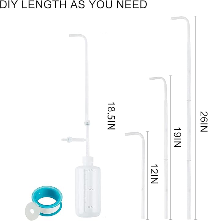 Hanging Plant Plant Watering Bottle Update Multifunction Watering can with Long Spout Can Anti-backflow Watering System | Indoor or Outdoor | U.S.A Patent Design