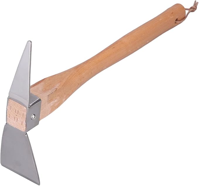 Pick Mattock Hoe, Pick Axe Tool Pick Axes for Digging Pick Axe Simple Practical Fine Workmanship Stainless Steel Wood Material Digging Tools