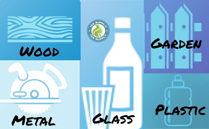 6 Pack Garden Marker Pen Permanent Markers Black (UV Fade Resistant Marker Pens for Plant Markers Garden Markers Waterproof Pen Black Markers Outdoor Marker for Garden Plant Label 0.8mm)