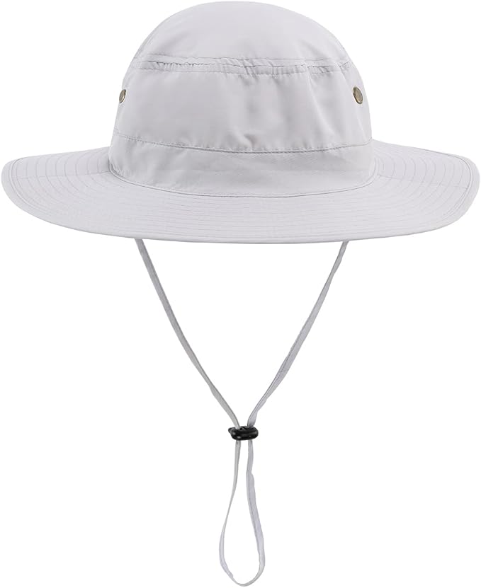 Home Prefer UPF50 Mens Sun Hat with Neck Flap Quick Dry UV Protection Cap Womens Wide Brim Fishing Hat Neck Flap Beach Garden