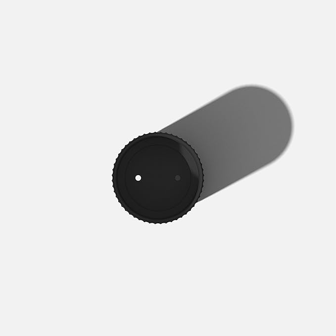 Veradek Demi Series Round Planter w/ Stand for Porch/Patio | Durable Plastic-Concrete & Wooden Stand | Modern Décor for Tall Plants, Flowers