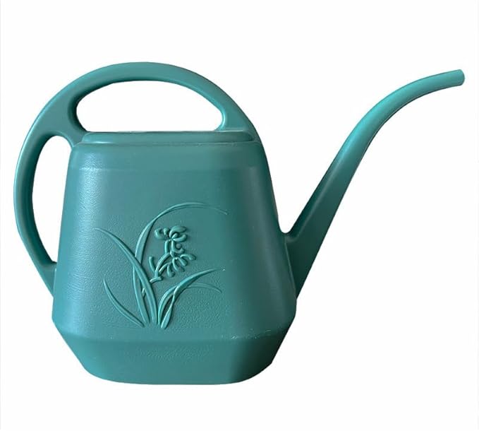 Plant Watering Can - 1 Gallon - Green - with Long Spout for Indoor and Outdoor Plant Garden