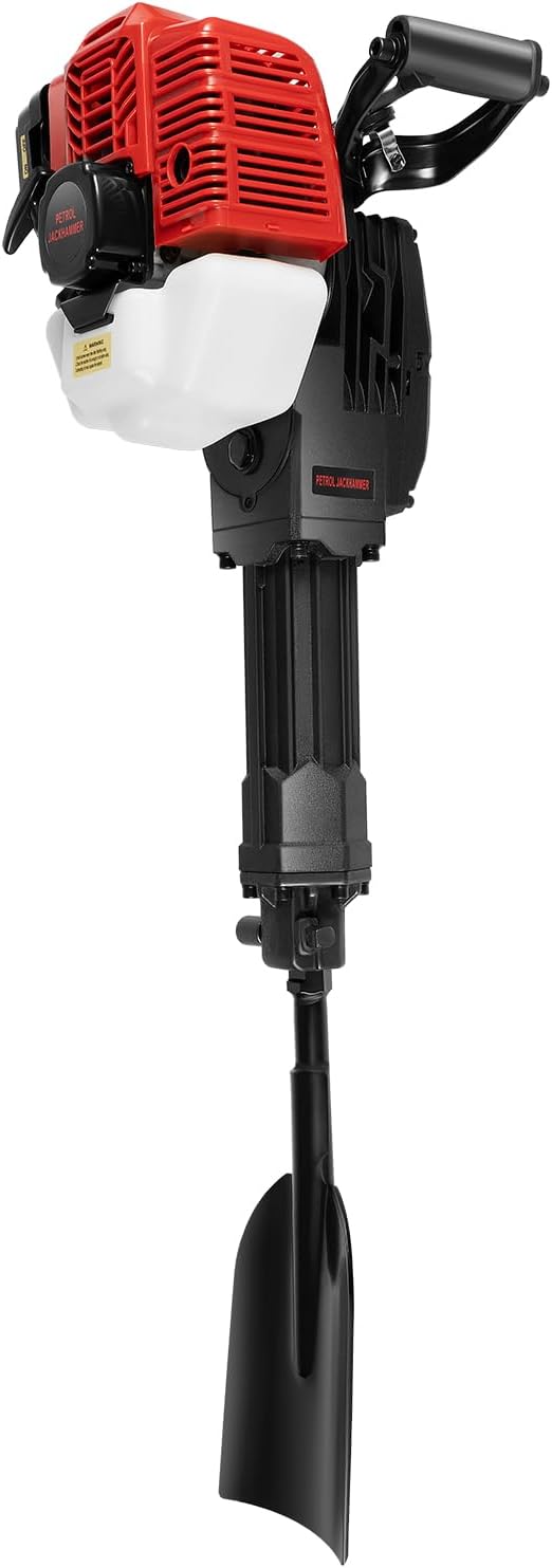 Tree Digger Machine Tree Digger 52CC 2 Stroke 1900W 6500RPM Gas Tree Planting Digging Machine Gasoline Planting Garden Tree Digger Shovel Gas Powered Garden Digger Tool Portable Trench Digger