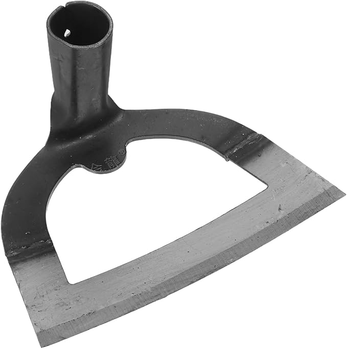 DOITOOL Loosening Soil Hoe Head Hoe Tool Garden Hoe Gardening Plow Hollohoe Steel Hardened Hollow Hoe Gardening Hoe Gardening Hand Tools Garden Tools Hardened Steel Stainless Steel Metal