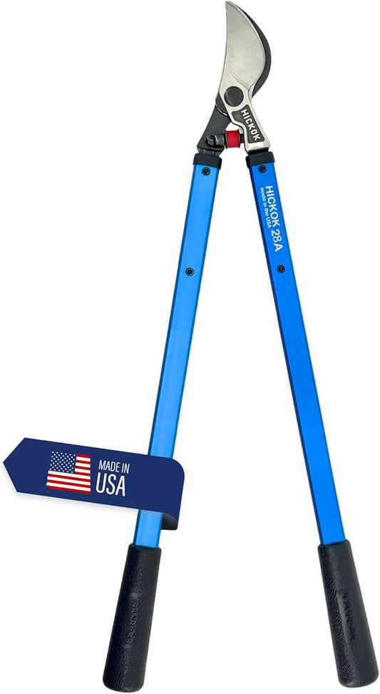 Heavy Duty Loppers for Tree Trimming – 28" Branch Cutter & Pruning Shears with Long Handle | Lightweight Aluminum Tree Trimmer | Professional-Grade Pruner Made in USA
