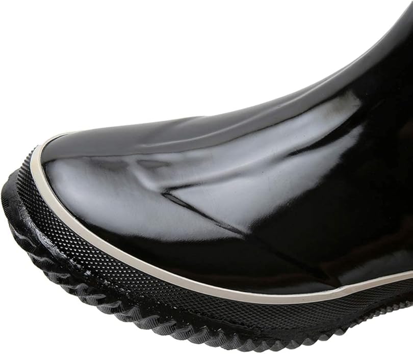 WTW Mid Calf Rain Boots for Women - Waterproof Insulated Neoprene Mud Boots Outdoor Hunting Garden Boots