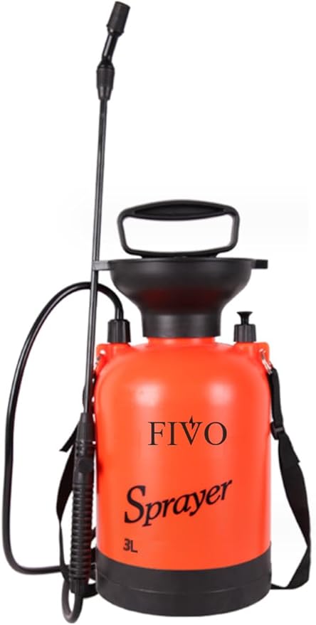 Sprayer for Lawn, Garden and Agriculture Spraying Plants, Garden Watering, Weeds and Pets Control, All-Purpose Cleaning 0.8 Gallon (3 Liter)