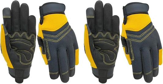 Thorn Proof&Puncture Resistant Gardening Gloves with Grip,Garden Glove for Women, Leather Yard Work Gifts