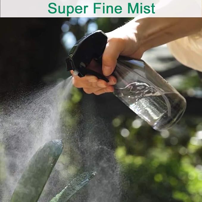 Indoor Plant Watering Can(34oz), Watering Can for Indoor Plants, Flowers, Succulents, with Plant Mister Spray Bottle(10oz)