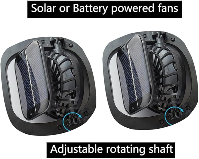 Sun Hats with Fans for Men Women Summer Fishing,Cooling Fishing Hat with Fans for Hiking Camping Hunting UPF 50+ Wide Brim