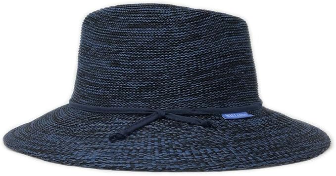 Wallaroo Hat Company Women’s Victoria Fedora – UPF 50+ UV Protection, Wide Brim, Medium Size, Packable & Adjustable Sun Hat