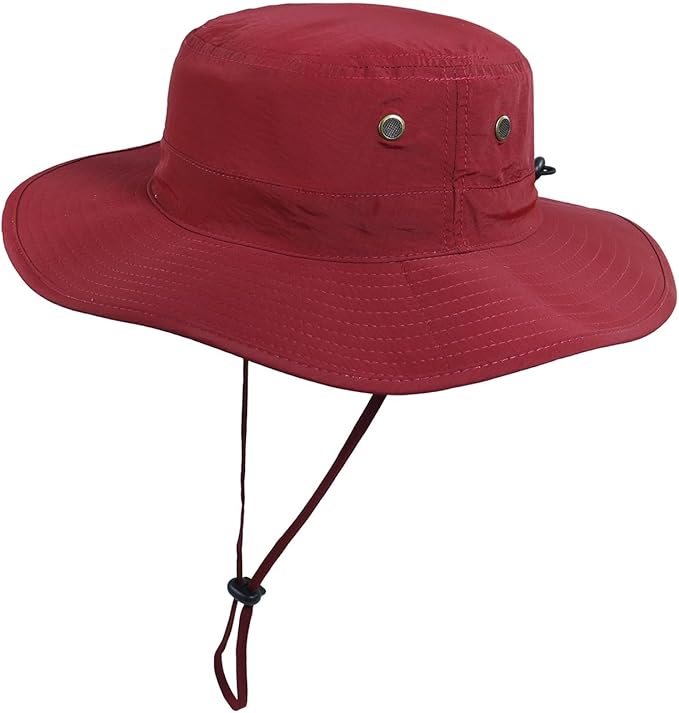 Home Prefer UPF50 Mens Sun Hat with Neck Flap Quick Dry UV Protection Cap Womens Wide Brim Fishing Hat Neck Flap Beach Garden