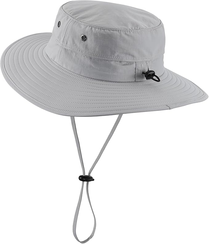 Home Prefer UPF50+ Mens Sun Hat Wide Brim Fishing Hat Sun Protection Beach Gardening Bucket Hat for Men Women
