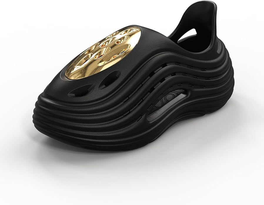 Unisex Breathable Wave Clogs - Lightweight Garden Shoes with Ventilation Holes, Non-Slip Indoor Outdoor Clogs for Men and Women