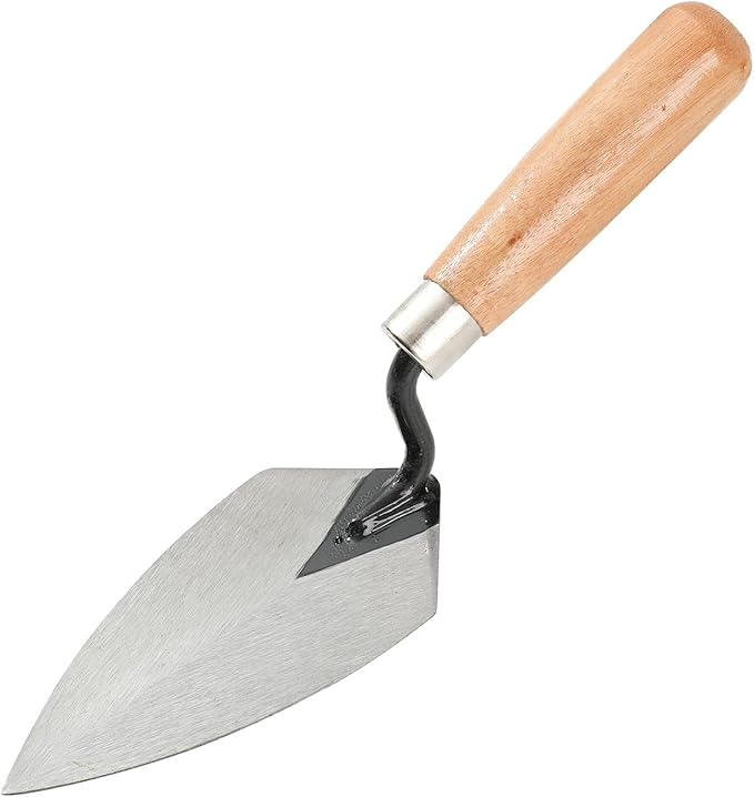 5 pieces Mason Set carbon steel wooden handle ，bricklaying trowel，pointing trowel，margin trowel