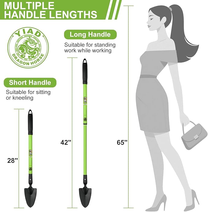 Telescopic Gardening Shovel, Mini Hand Shovel for Weeding, Planting, Landscaping, Outdoor Camping, Kids Garden Tool, Compact and Durable Yard Digging Spade