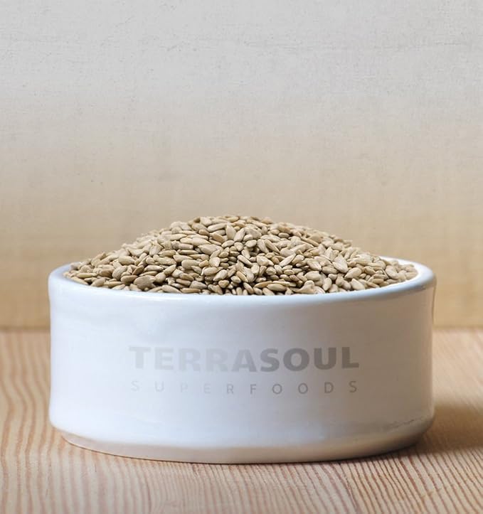 Terrasoul Superfoods Hulled Organic Sunflower Seeds, 6 Lbs (3 Pack)