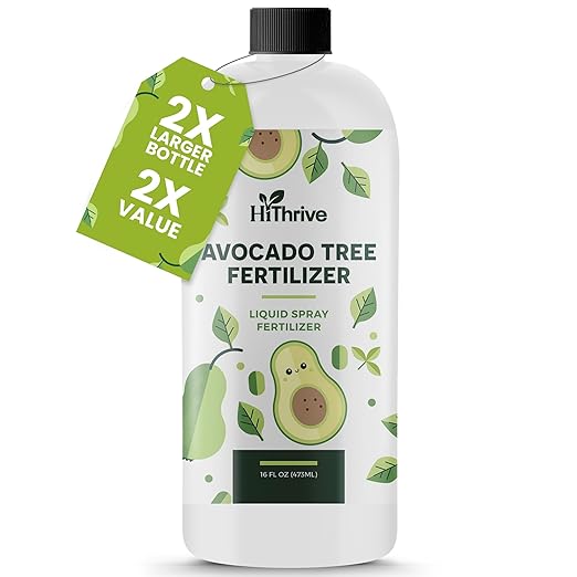 16oz Fruit Tree Fertilizer for Avocados - Makes 32 Gallons of Avocado Tree Fertilizer, Premium Water-Soluble Avocado Plant Food, Rich with Micronutrients for Consistent Lush Growth & Abundant Harvest