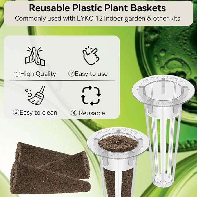 inbloom Salad Green Seed Pod Kit for Hydroponics Growing System, 7 Pods (350+ Seeds with American Fast/Paris Island/Buttercrunch Lettuce, Swiss Chard, Spinach, Cauliflower, and Wild Cabbage)