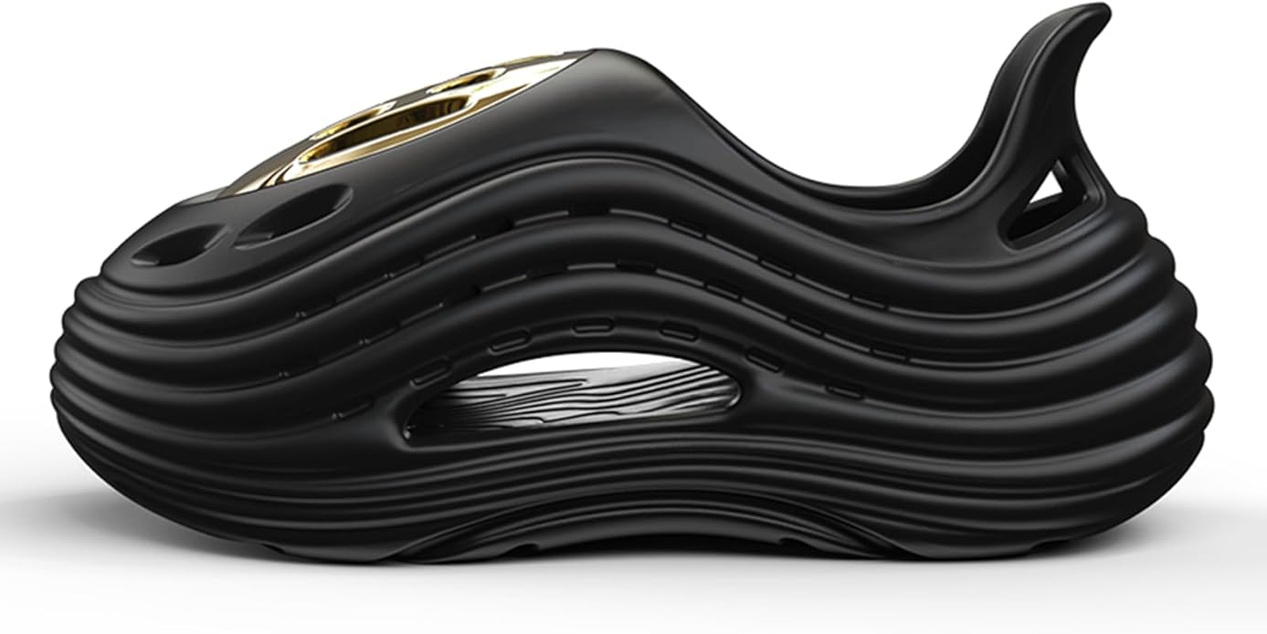 Unisex Breathable Wave Clogs - Lightweight Garden Shoes with Ventilation Holes, Non-Slip Indoor Outdoor Clogs for Men and Women