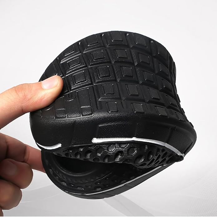 xsby Summer Breathable Mesh Sandals Beach Footwear Anti-Slip Garden Clog Shoes