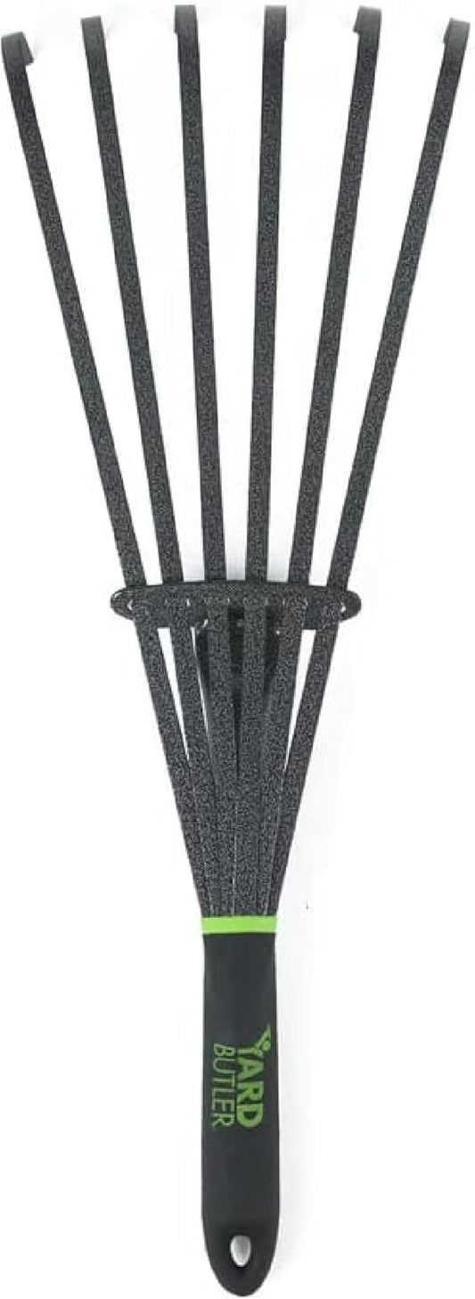 Yard Butler Terra Garden Hand Tools - Weeding Hand Tiller Tool for Efficient Gardening - Weed Remover Tool for Lawn & Garden Care - Durable Gardening Accessory, Whisk Rake